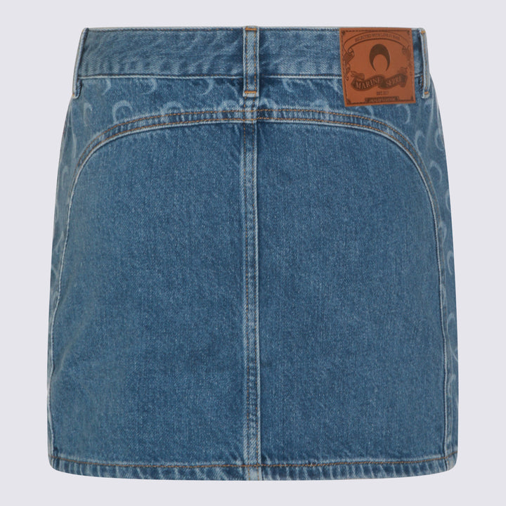 Marine Serre Skirts - LIGHT BLUE | 4631809cfa58e1f918fc22f8678018568778c265