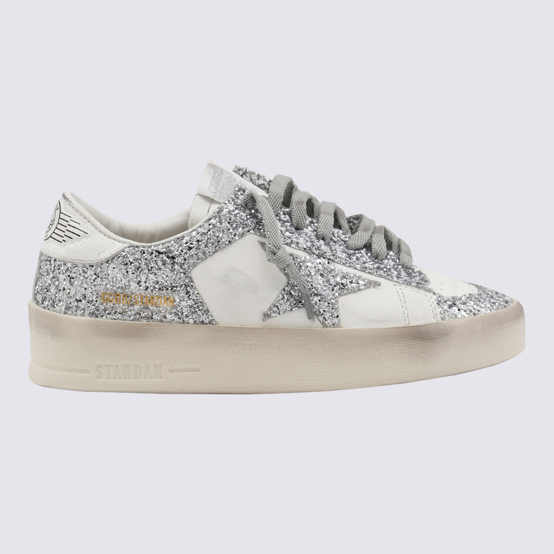 Golden Goose Sneakers - WHITE/SILVER | a88487b7251a4e8a35690280ee9bfc5f546866b3