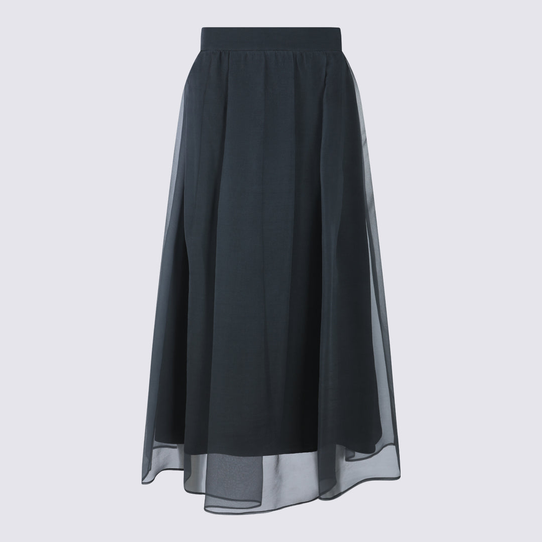 Brunello Cucinelli Skirts - LIGNITE | d35ff575e1d054602d6eedbdb3769f28e9fca0a1
