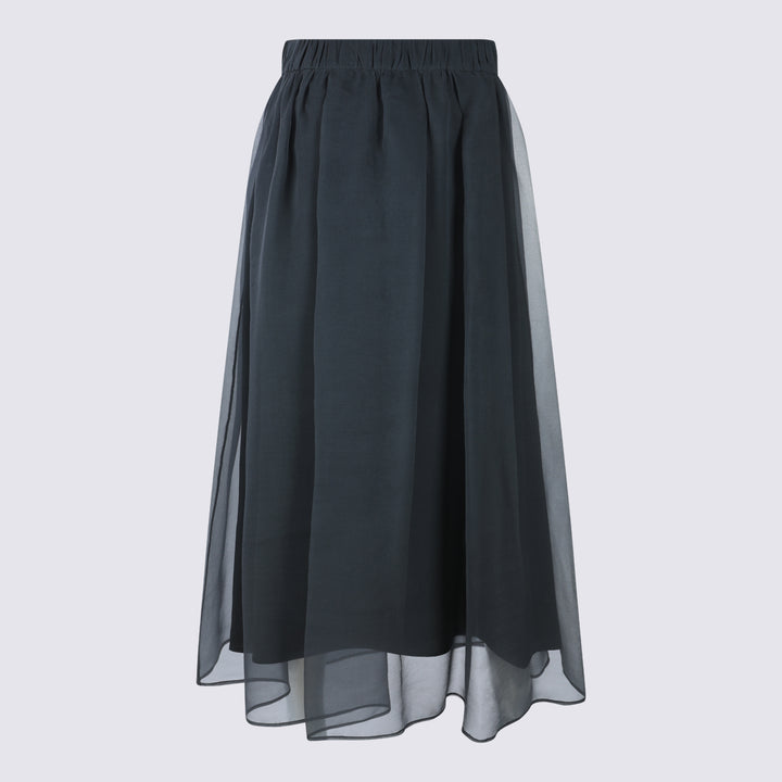 Brunello Cucinelli Skirts - LIGNITE | b113c36bb0fc42738d7231be3dc1f87a85b3898a