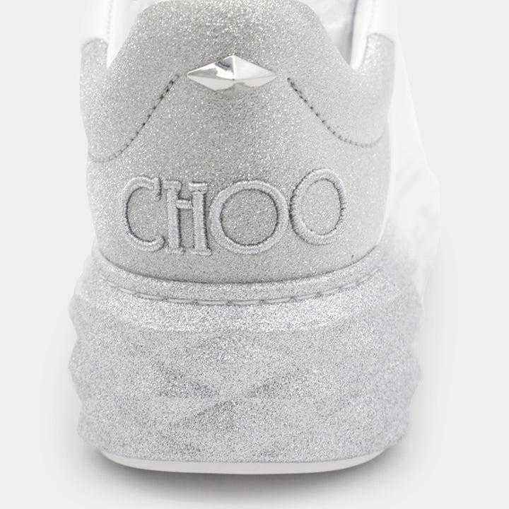Jimmy Choo Sneakers - WHITE/SILVER | cb17509473f924ee3dc5e2a7ca567b3b849ada2d