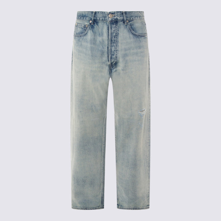 Auralee Jeans - LIGHT INDIGO | 94d90959452c653b96d52bce01a1f6e5953d2eb2