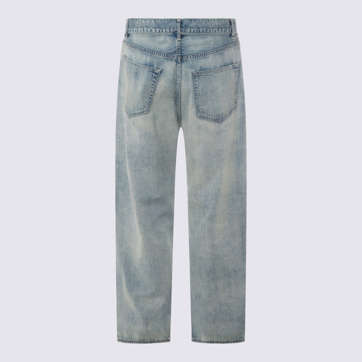 Auralee Jeans - LIGHT INDIGO | 092b54d2d3ffe317ff8ef22d22ea331454e0e7a7