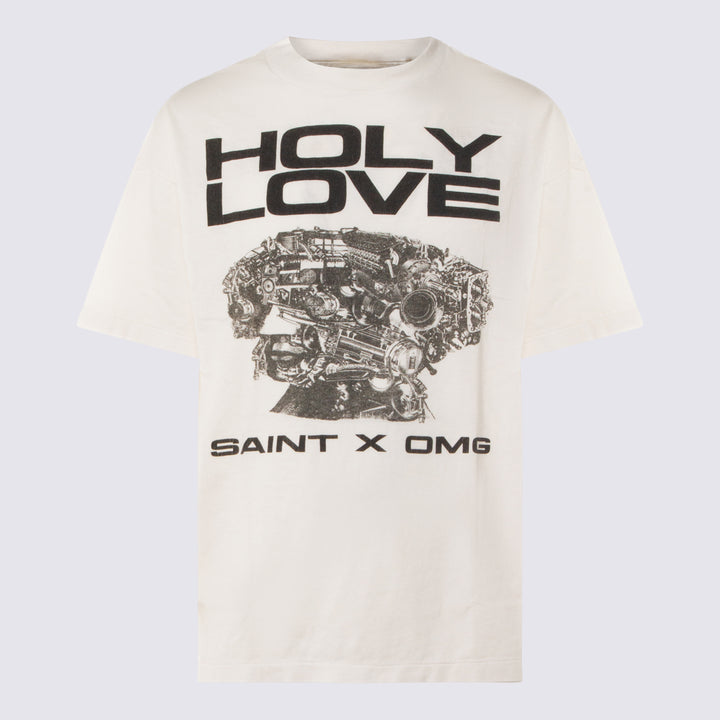 Saint Mxxxxxx T-shirts and Polos - White | 7fcb7bf8b472a6a762c0bdc9e1370e6a65db31e5