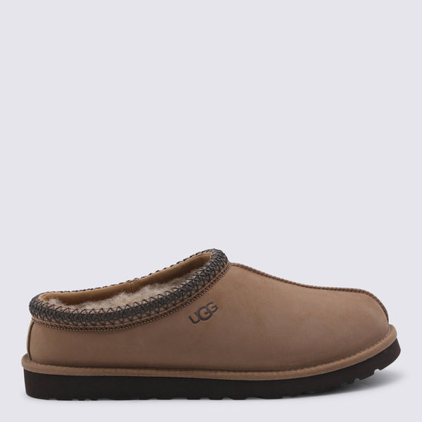 Flat Shoes Dark Chestnut