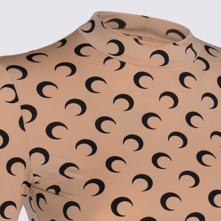 Marine Serre Top - TAN | a6ac788081032599c10e77cb89d735e9a8be17d7