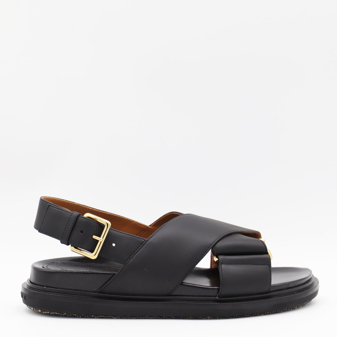 Marni Sandals - Black | 202a0d4703ef0d778336d9c407b16fc688a3921a