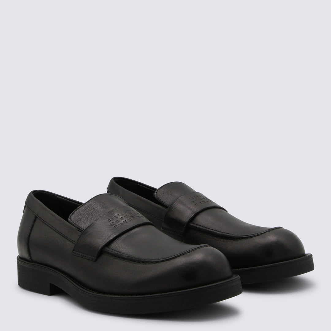 Mm6 Maison Margiela Flat shoes - Black | eaf3af80d19ba017b0908d91193557bf1f950117