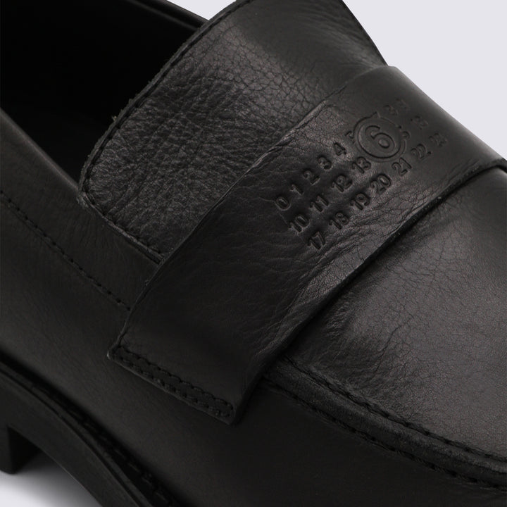 Mm6 Maison Margiela Flat shoes - Black | 814b54a9353e40a07262a0e232403282652d06bc