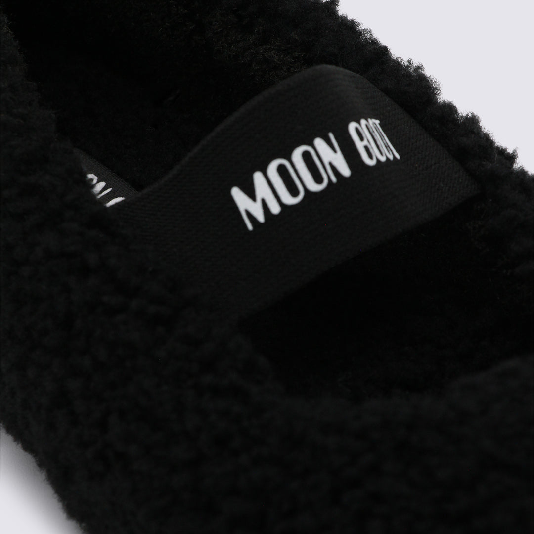 Moon Boot Flat shoes - Black | 265a62a8b31f7cea4cb5e0230da38874cc449501