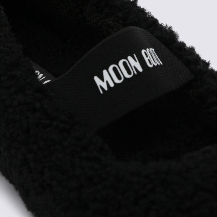 Moon Boot Flat shoes - Black | 265a62a8b31f7cea4cb5e0230da38874cc449501