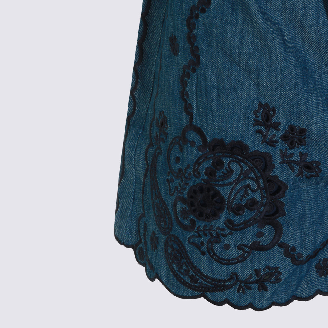 Zimmermann Shorts - RAILWAY BLUE | bfe8b56d981f018c7a11b807612cfc6a30f1cbaf