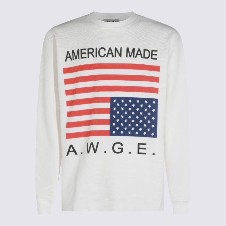 Awge T-shirts and Polos - White | 5c7c808cda1c32202caa9be02f66bb020aeb7c55