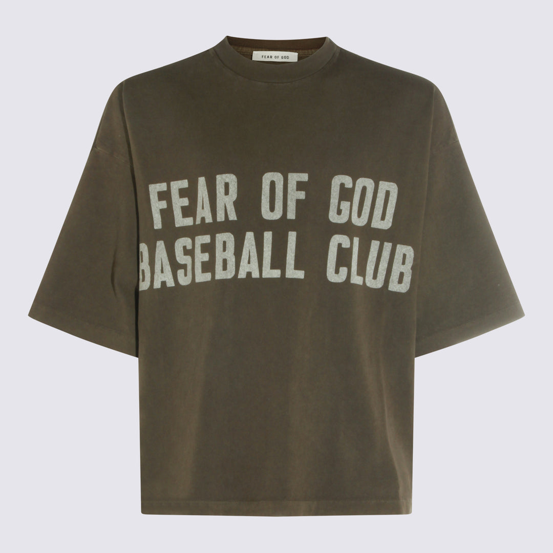 Fear Of God T-shirts and Polos - Brown | 14b13ae4f813f56a318f75aa0b4d7960ffd6f102