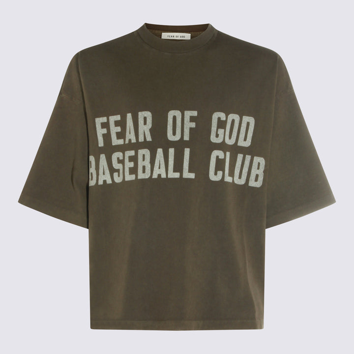 Fear Of God T-shirts and Polos - Brown | 14b13ae4f813f56a318f75aa0b4d7960ffd6f102