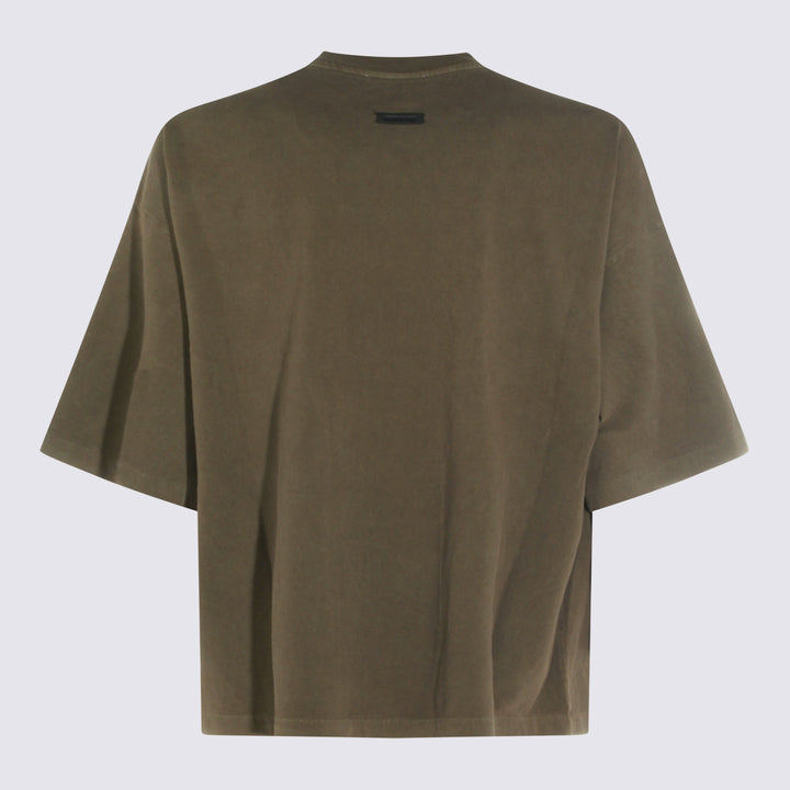 Fear Of God T-shirts and Polos - Brown | 93dccb667b3c0715313169860a740de2f470c5ad