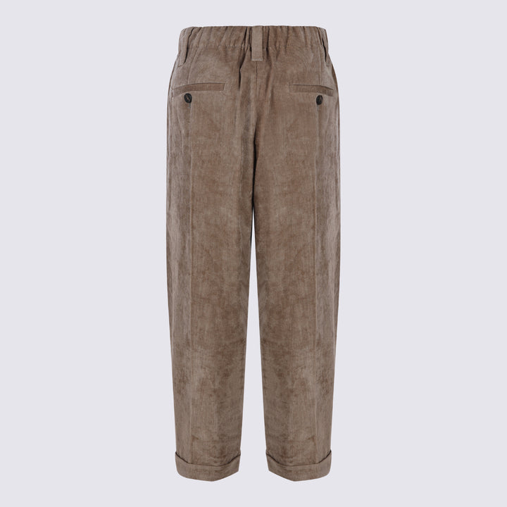 Brunello Cucinelli Trousers - CAPPUCCINO | 6bef35418131eed580d1b3b20d4a159070945b14