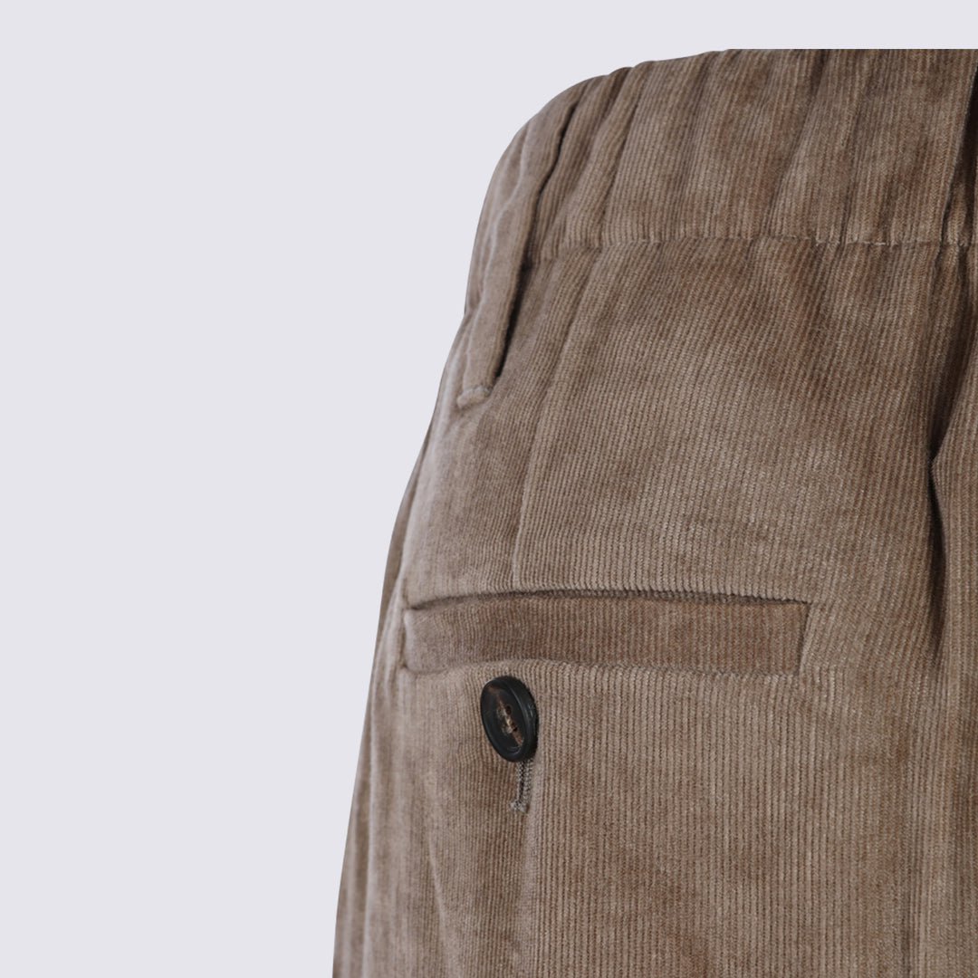 Brunello Cucinelli Trousers - CAPPUCCINO | d8e00f4c814c9652e46ac192771021b7e0259aaf