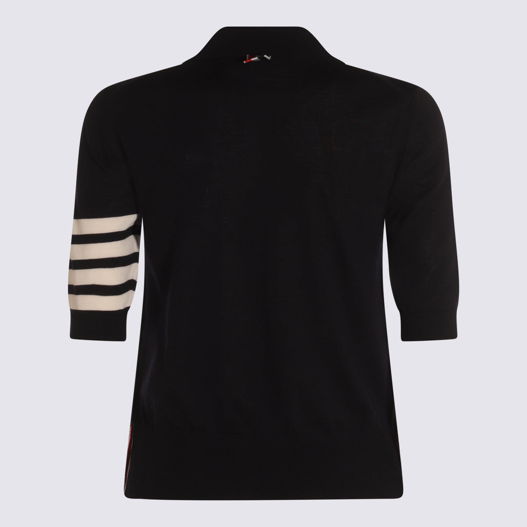 Thom Browne Sweaters - Navy | ead4c6069f9502826fdb75df4280677c386eed27