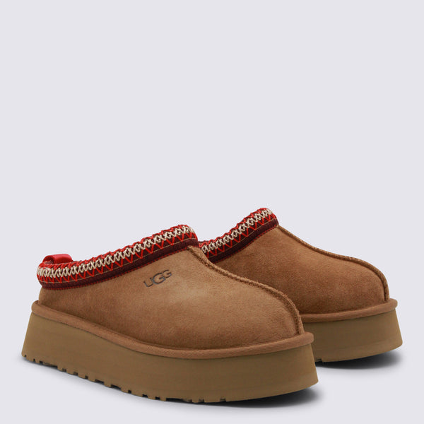 Flat Shoes Chestnut