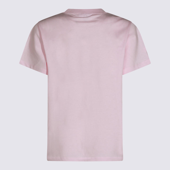 Ganni T-shirts and Polos - CHALK PINK | de3881d5288c951646c0313b7b5d38381f45ce56