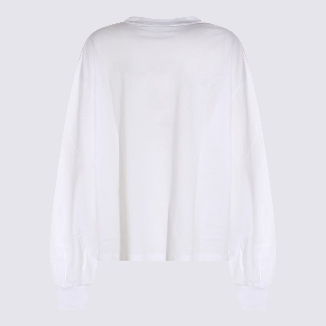 Ganni Sweaters - Bright White | cc93ca41834ddce7da9beb5f8c84305c4906cd39