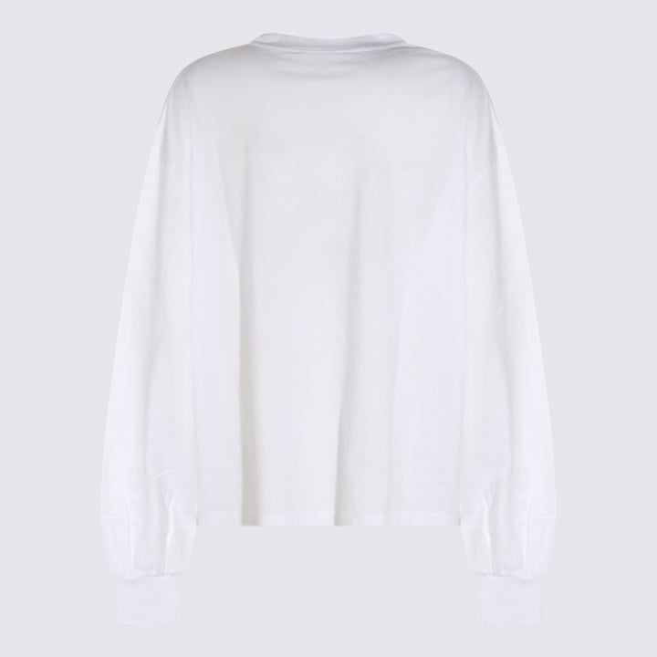 Ganni Sweaters - Bright White | cc93ca41834ddce7da9beb5f8c84305c4906cd39