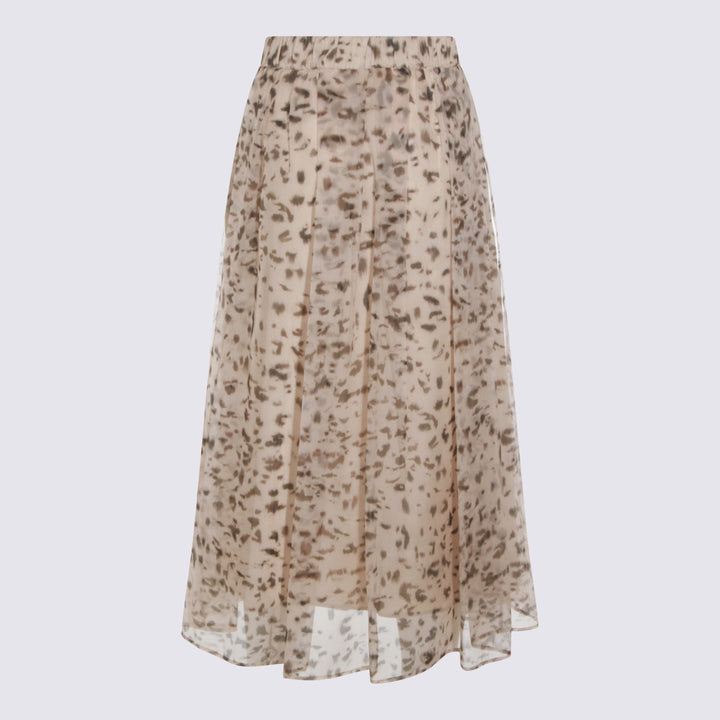 Brunello Cucinelli Skirts - LINCE | 77629116e639d349edf3a1be0ef53092bc543c53