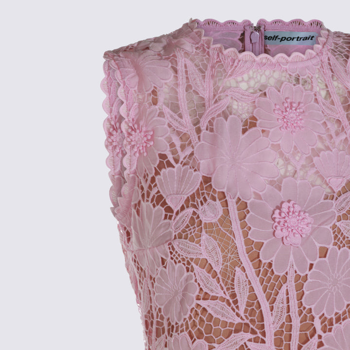 Self-Portrait Dresses - Pink | 4e27e8ef7b0cba7f830516b51628f19f299e1f6b