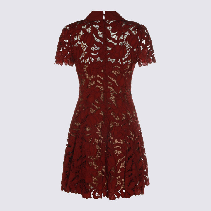Self-Portrait Dresses - BURGUNDY | 3cc8c80b9c51bf1d8b50022d1aefc091c581c24e
