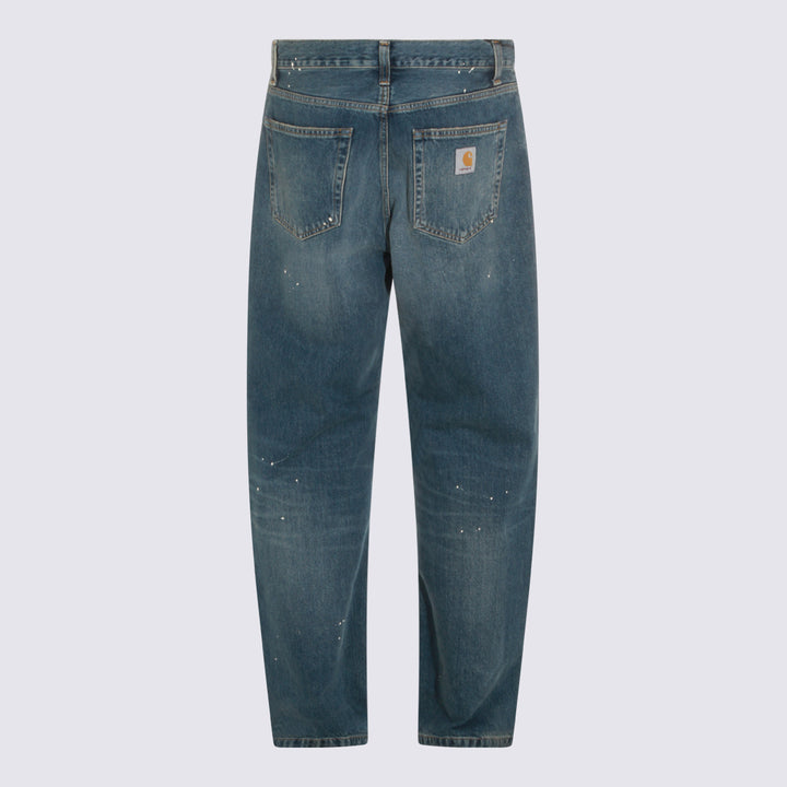 Carhartt Wip Jeans - DESTROY WASH BLUE | 07a4476634213212b7f3b8640abefc5b861dd7d5