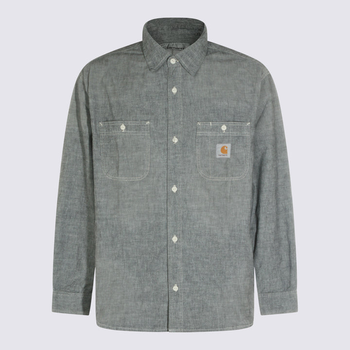Carhartt Wip Shirts - WORN USED BLACK | 2c6f32326b5b718df536f27c300ec03c29dbd7a8