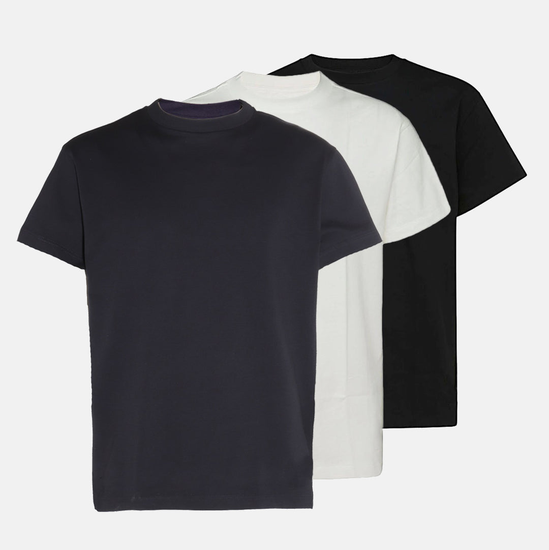 Jil Sander T-shirts and Polos - BLACK+WHITE+NAVY | 98213583b7b087ce816a4435da11c8738595067d