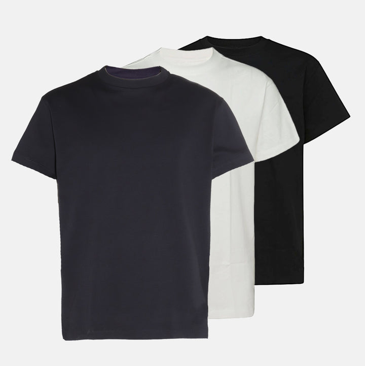 Jil Sander T-shirts and Polos - BLACK+WHITE+NAVY | 98213583b7b087ce816a4435da11c8738595067d