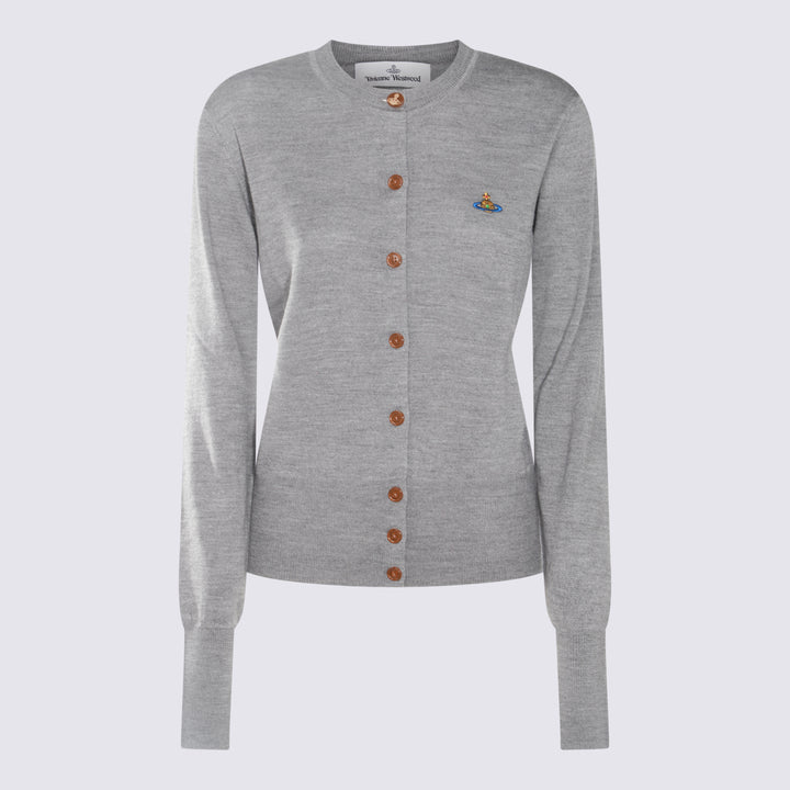 Vivienne Westwood Sweaters - Dark Grey Melange | c78ff3670d899e81d6e8d13611ad94cfce1b4c52