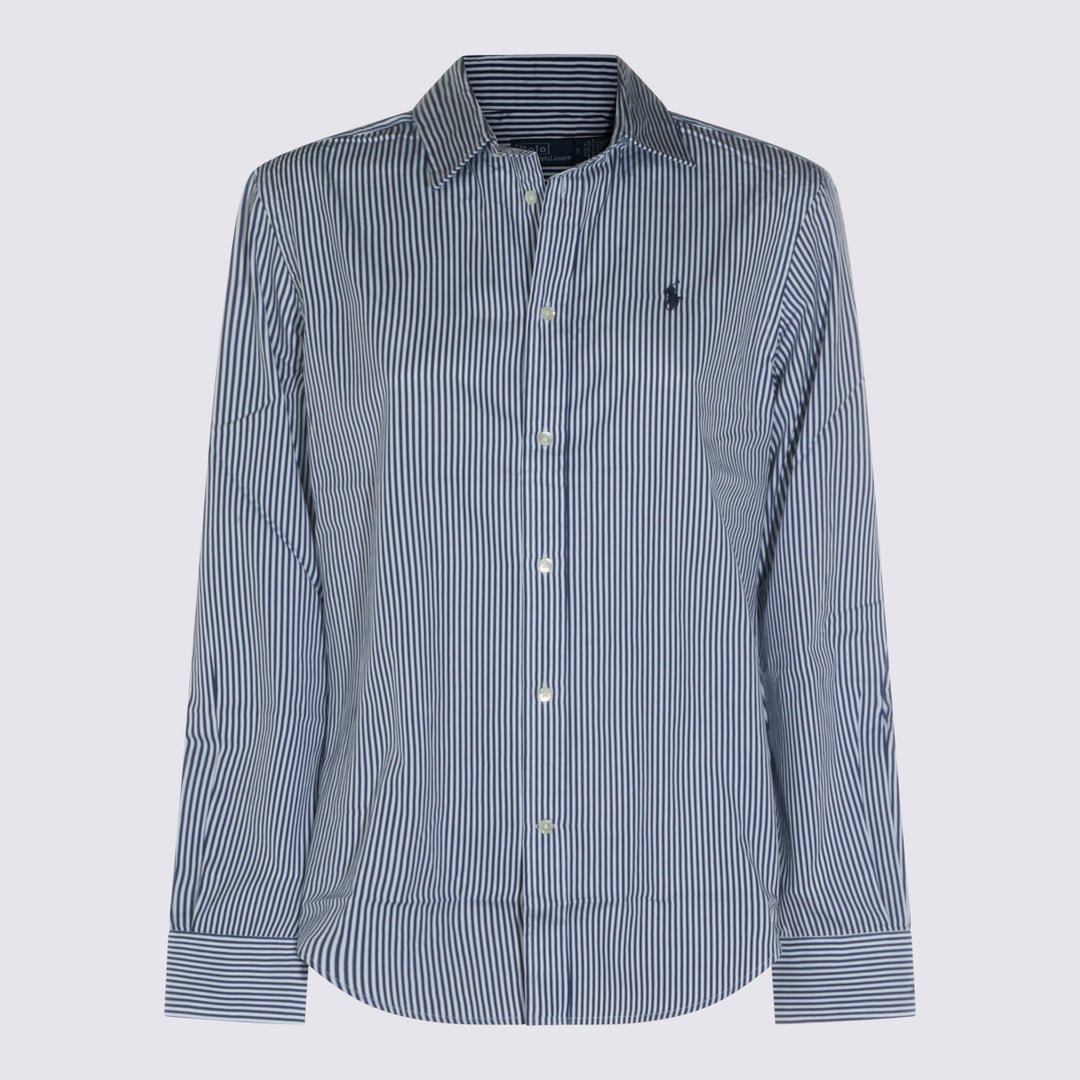 Polo Ralph Lauren Shirts - WHITE/FALL ROYAL | 96b9361f5c10c9ce9b2b4c09762fd470d1565aeb