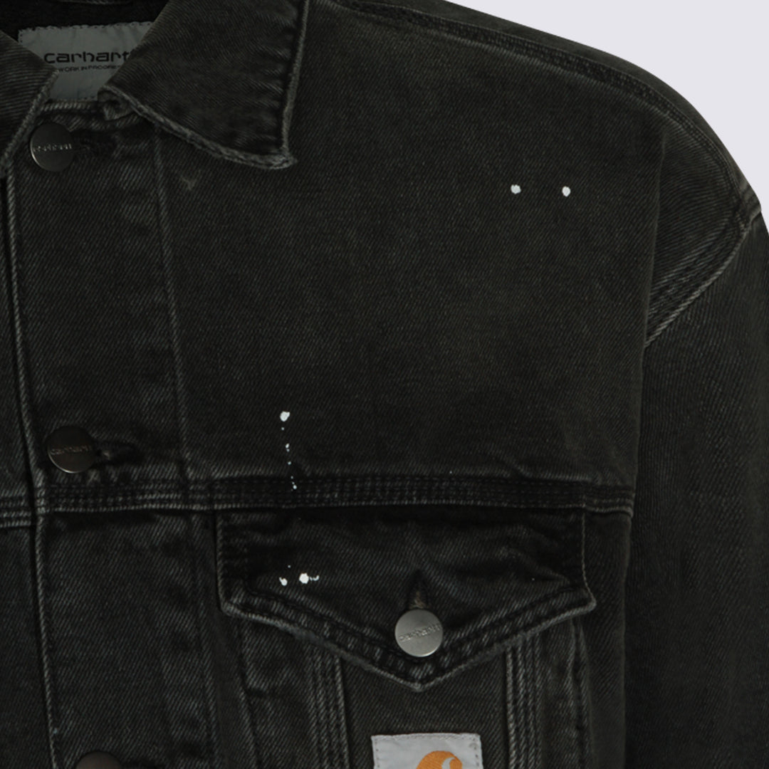 Carhartt Wip Jackets - DESTROY WASH BLACK | 04ddd1dc2060ca0dd4f47323ef3dd5a7e1e8be32