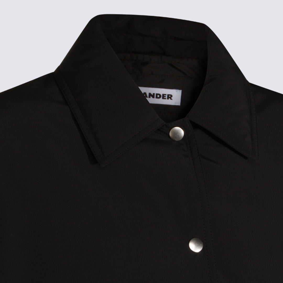 Jil Sander Coats - Black | b5f40eced1927743560c111ea0ca14a985eb8ba9
