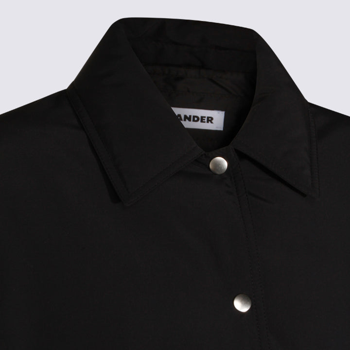 Jil Sander Coats - Black | b5f40eced1927743560c111ea0ca14a985eb8ba9