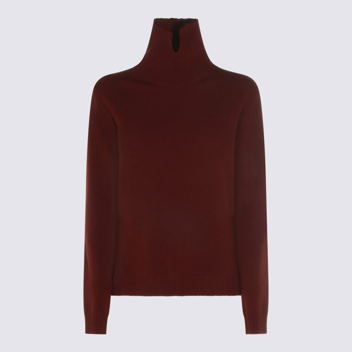 Jil Sander Sweaters - Cherry | 567928237f1107a3478d6bb6817f2df7903e8d45
