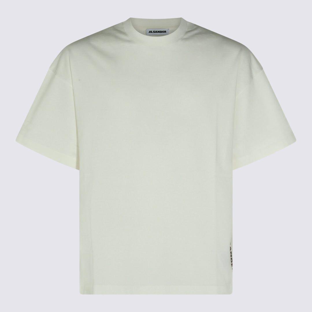 Jil Sander T-shirts and Polos - PORCELAIN | a9264f702f9795c1bfbacfa2ffb180bf066875af