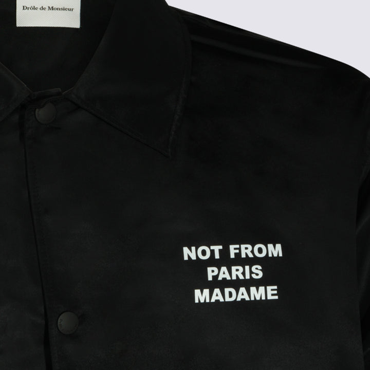 Drole De Monsieur Jackets - Black | 1a865248f618bfc5f216ef2a45b29f8c2faa1727