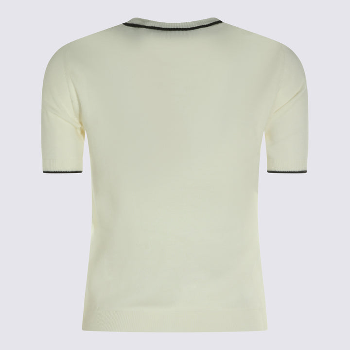Valentino Sweaters - AVORIO/NERO | 183afe3c1ea1655db87b2f5bb733b3b0e20ca7f9