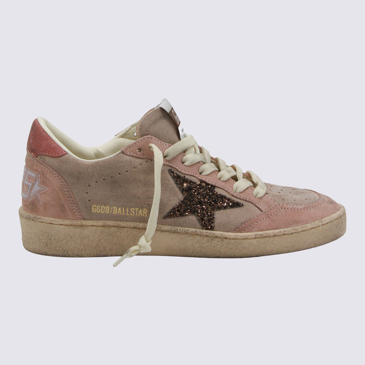 Golden Goose Sneakers - CAMELIA PINK/NUT BROWN | c65768beef07204d83f5872336661abe1c3d11a1