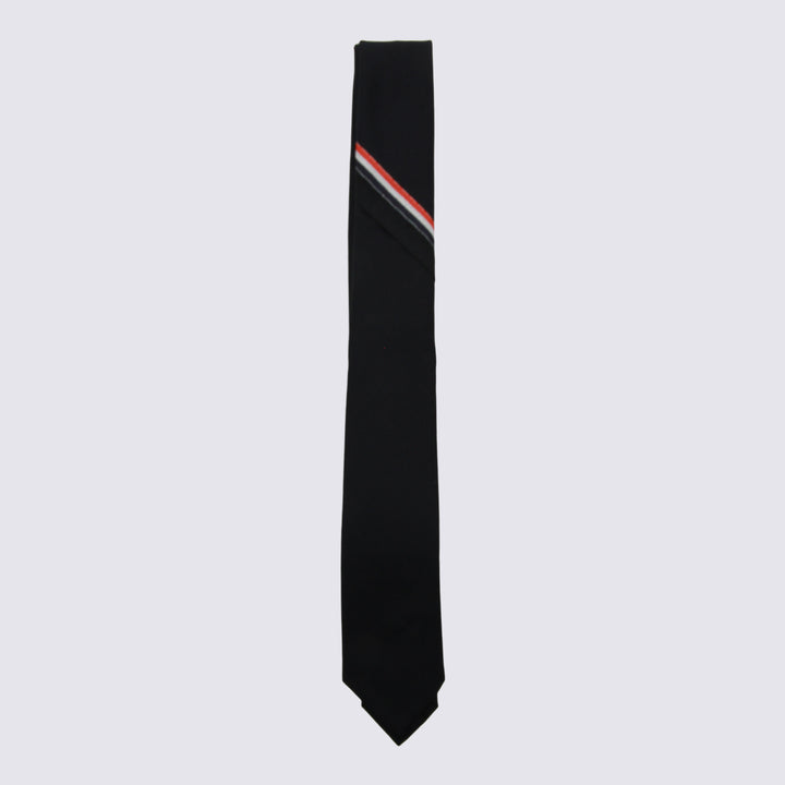 Thom Browne Ties - Navy | de72775e810b4e9b343f79ab8001968a9f15cf6e