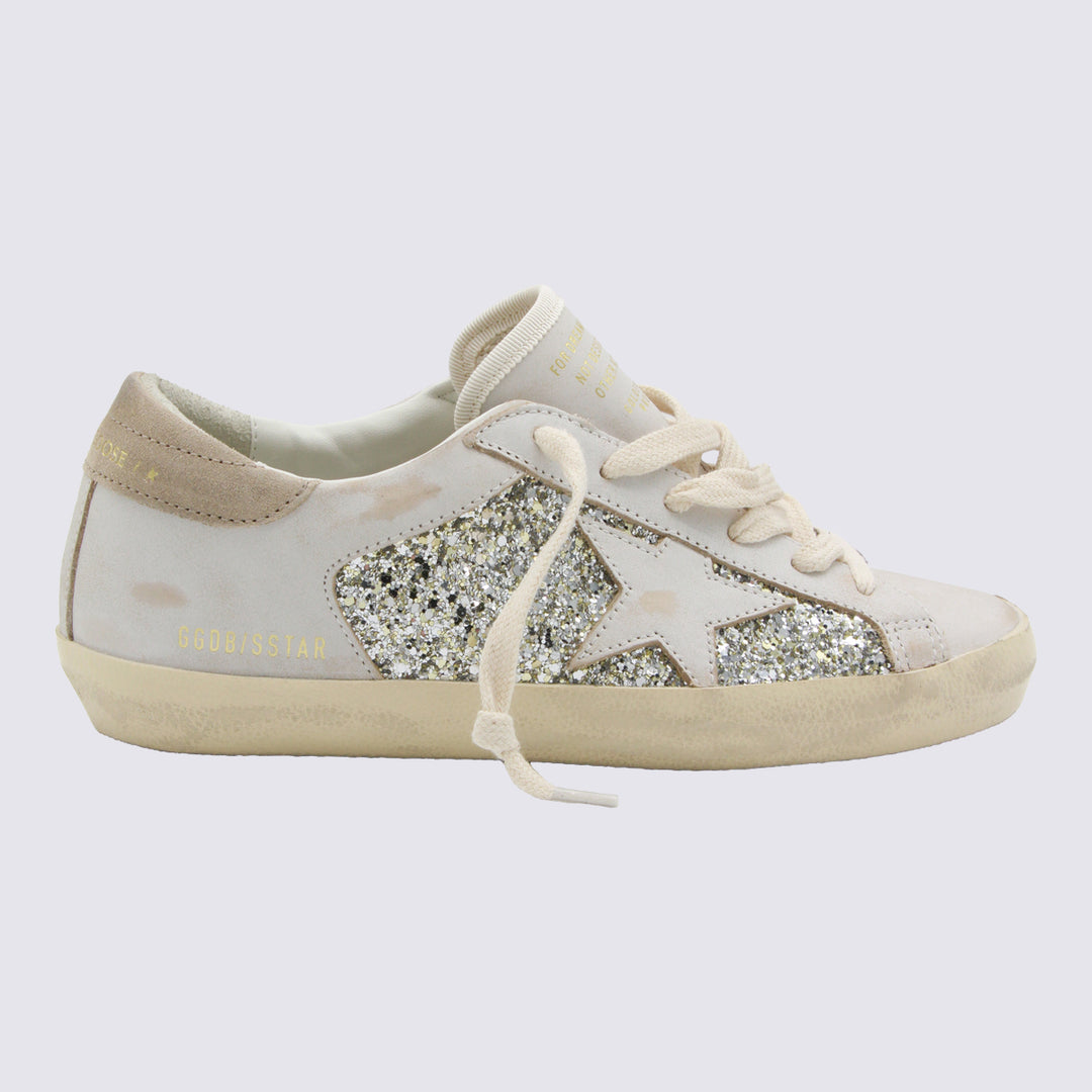 Golden Goose Sneakers - WHITE/PLATINUM | ee10b15be1f5f9279caa23b4feea7690b6546e96