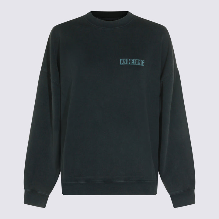 Anine Bing Sweaters - WASHED BLACK | f2787c1f13742ba2ca341d52dc82afc8aaccf0ac