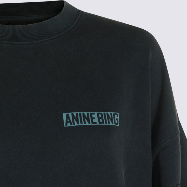 Anine Bing Sweaters - WASHED BLACK | a172459621806baf99677868b329d4aa637e6ebb