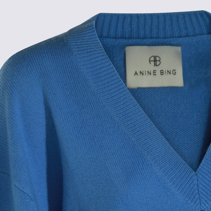 Anine Bing Sweaters - Blue | 9e15164ea944ea59ee20c165d587bb54bbee43af