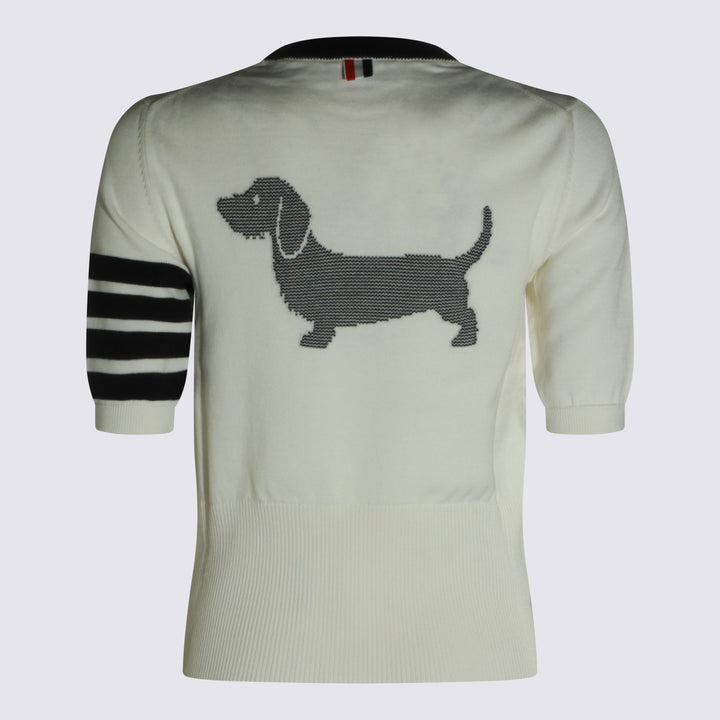 Thom Browne Sweaters - White | af2a14a268932c8b4bd7f063f5a60aeef7ae5de0
